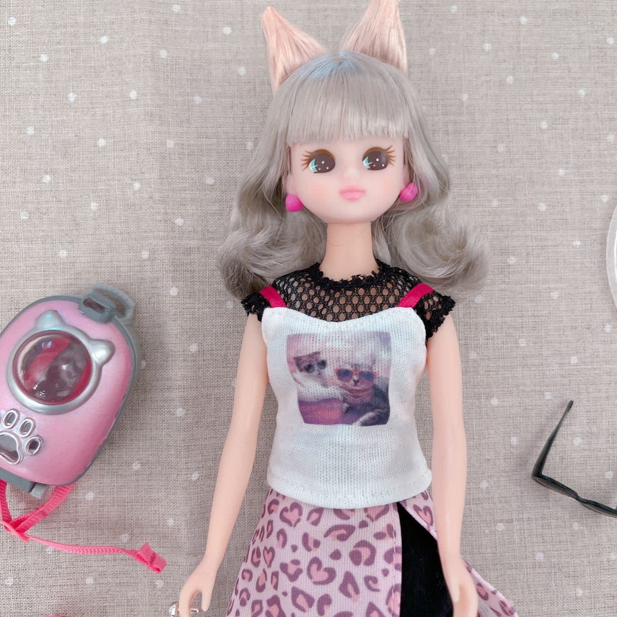Amazon | リカちゃん ハッシュタグリカ エモキャット 高校生 ドール