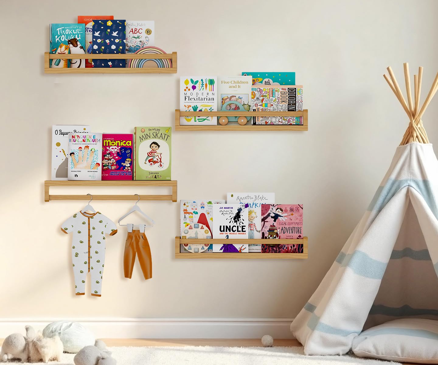 Gieanoo Nursery book shelf - Image 3
