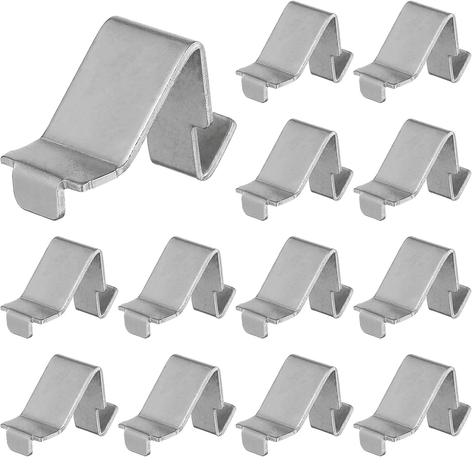 Pilaster Shelf Clips 200 Pcs Snap Iron Cabinet Accessories Shelf Pegs Metal Refrigerator Pins Holders for Wood Shelves