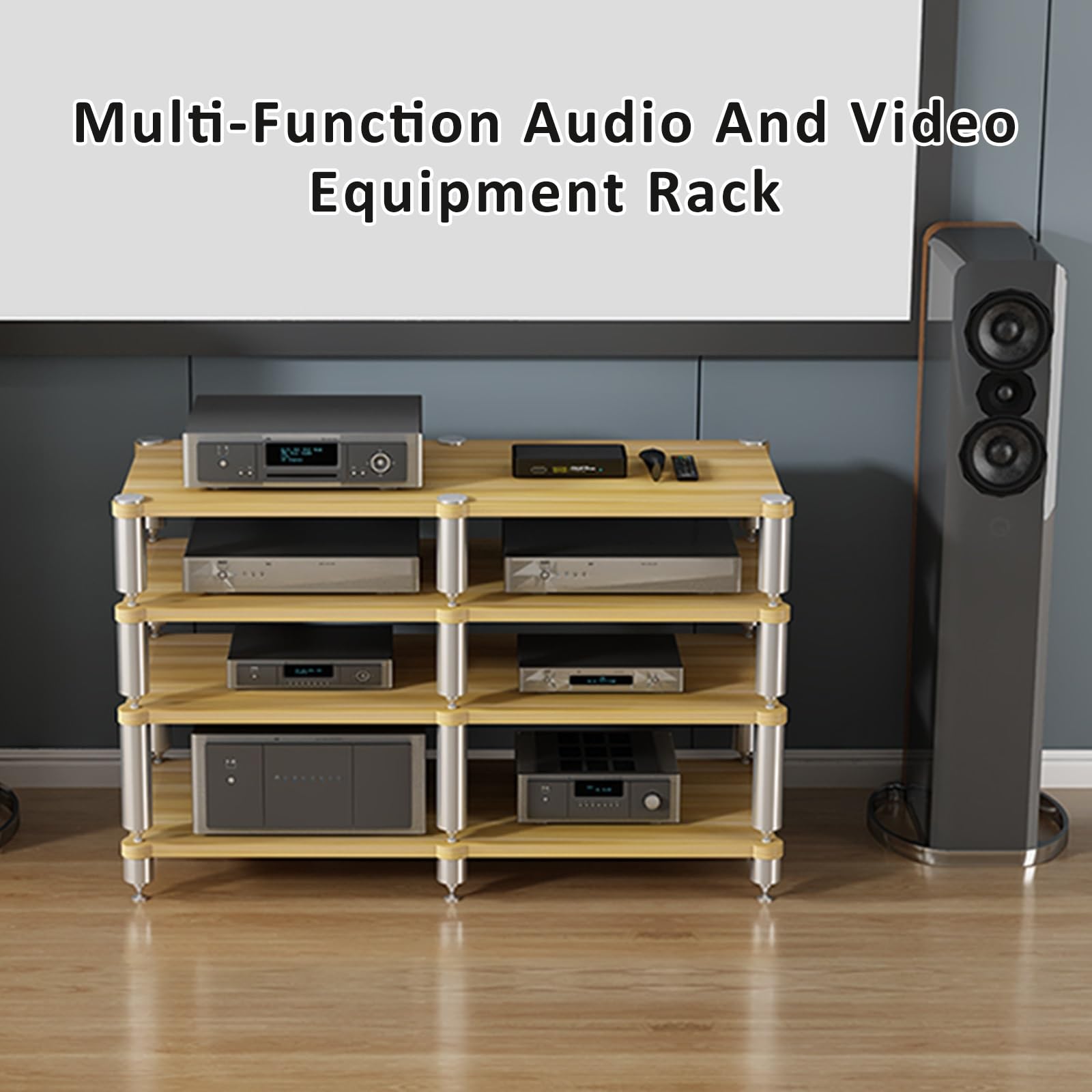 Amazon.co.jp: Avラック,オーディオラック オープンシェルフ