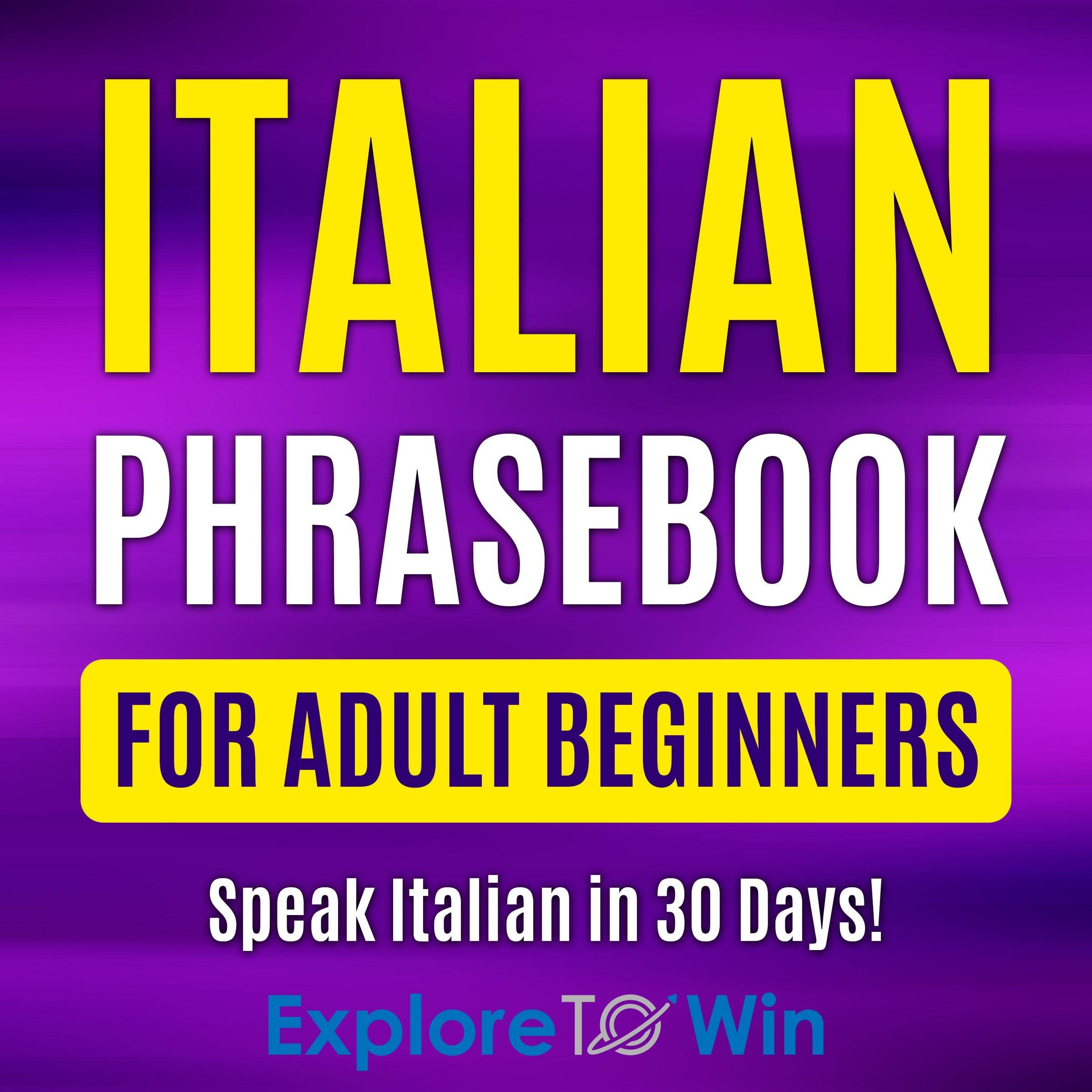 Cover art for Italian Phrasebook for Adult Beginners