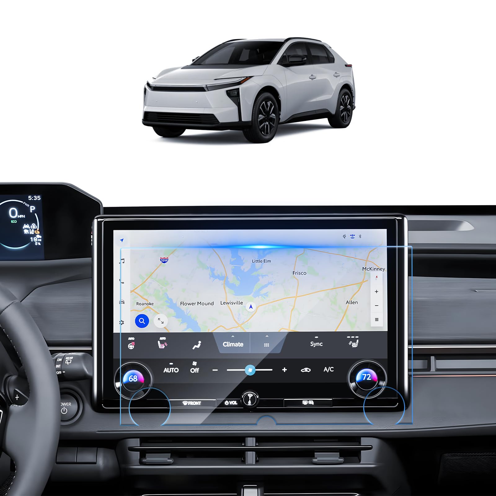Amazon.com: SKTU Upgrade for 2026 Toyota bZ Screen Protector 14