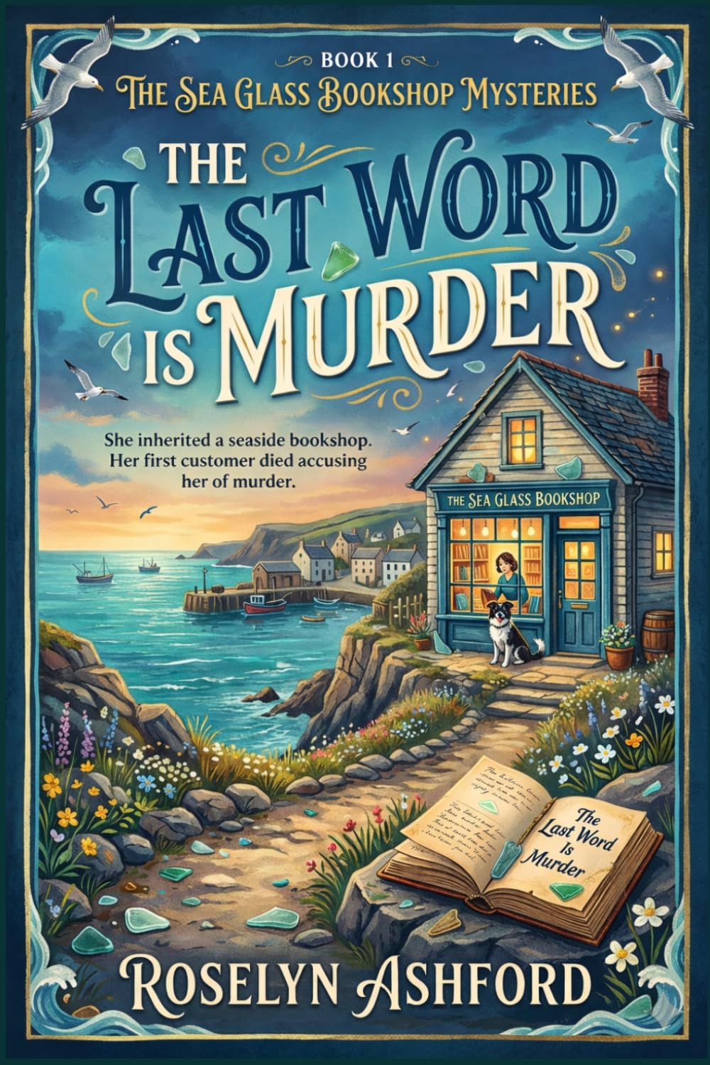 The Last Word Is Murder: She inherited a seaside bookshop. Her first customer died accusing her of murder. (The Sea Glass Bookshop Mysteries Series)