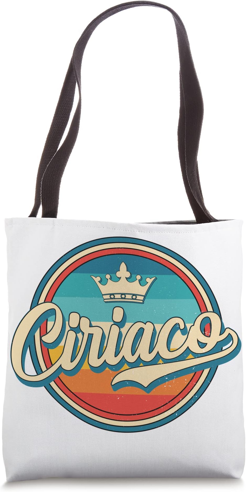 Ciriaco retro personalized name vintage first name Ciriaco Tote Bag
