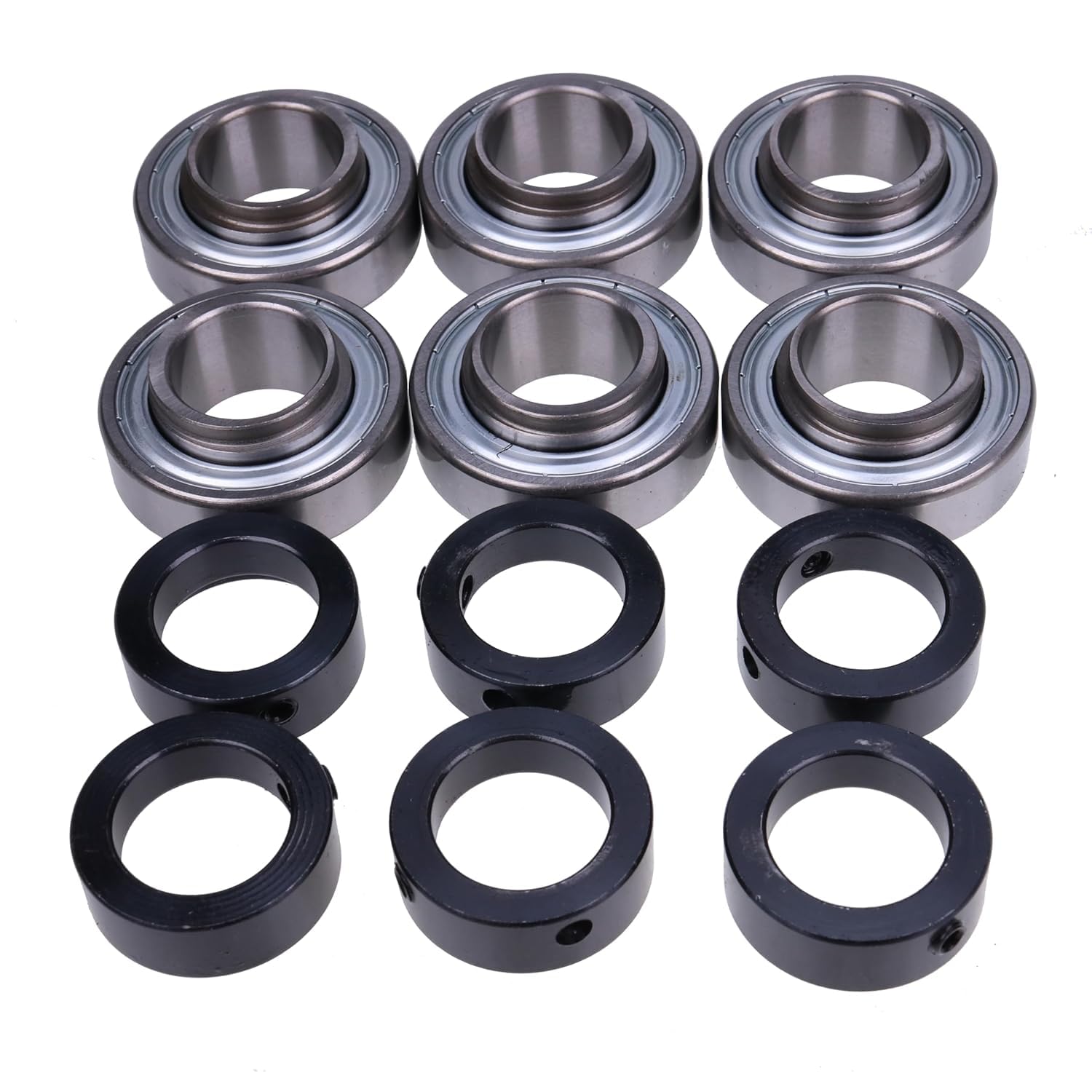 6X Deck Spindle Bearings 1-513016 513016 Compatible with Exmark Lazer 539115279 539102677 1701 RA100RR 120081 38348-01 PL7323 30218 CSA205-16 JD8597 Bearing