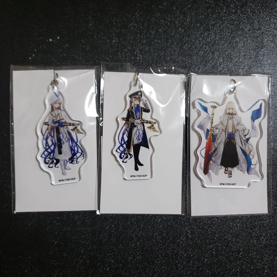 【未開封】FGO アーケード ノアアクリルキーホルダー 3種セットx3 fate ネモ ノア アクリルキーホルダー3点セット - メルカリ