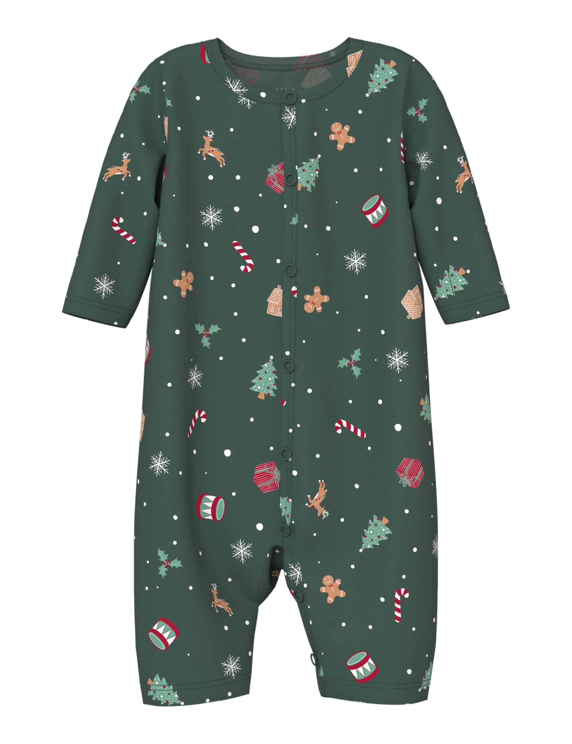 Name IT Unisex Nbnvismas Ls Nightsuit Nbnvismas Ls Nightsuit (1er Pack)