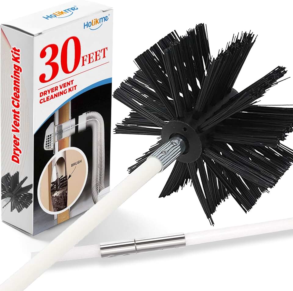 dryer vent cleaning brush kit