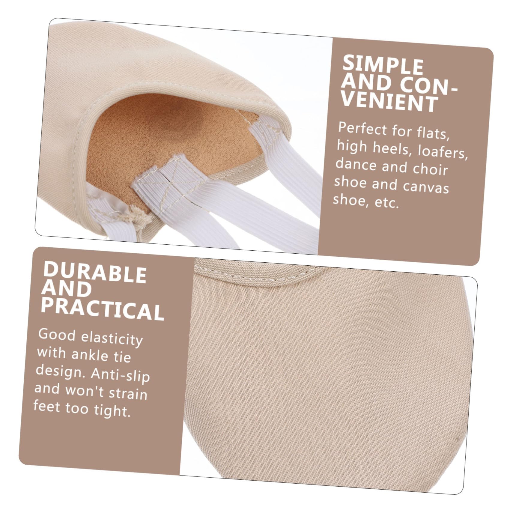 VANZACK Calcetines Antideslizantes para Baile y Yoga Mujer Niña Media Transpirable con Buen Agarre para Pilates y Entrenamiento Interiores Color