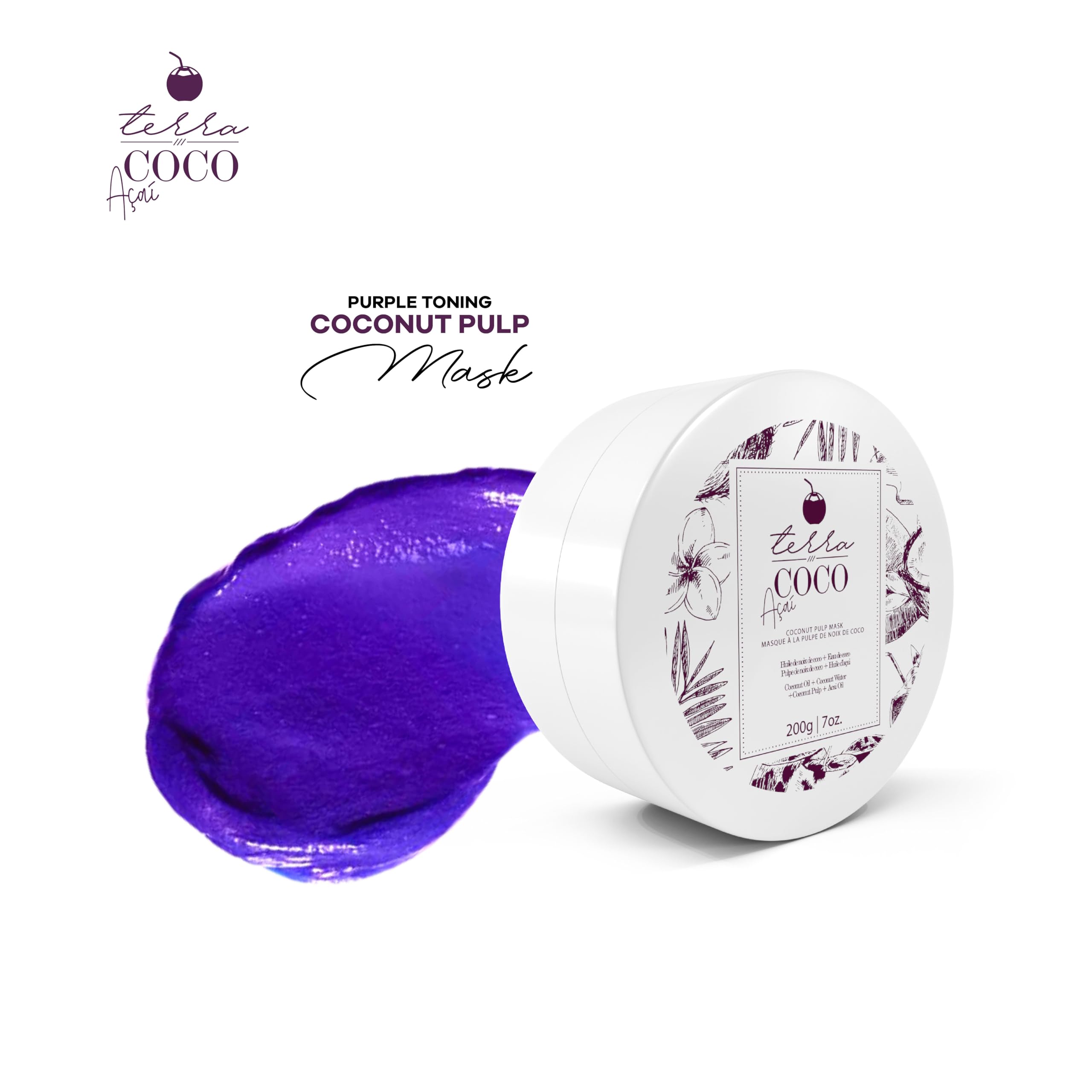 Amazon.com: YBERA PARIS Terra Coco Açai Mask | Vegan