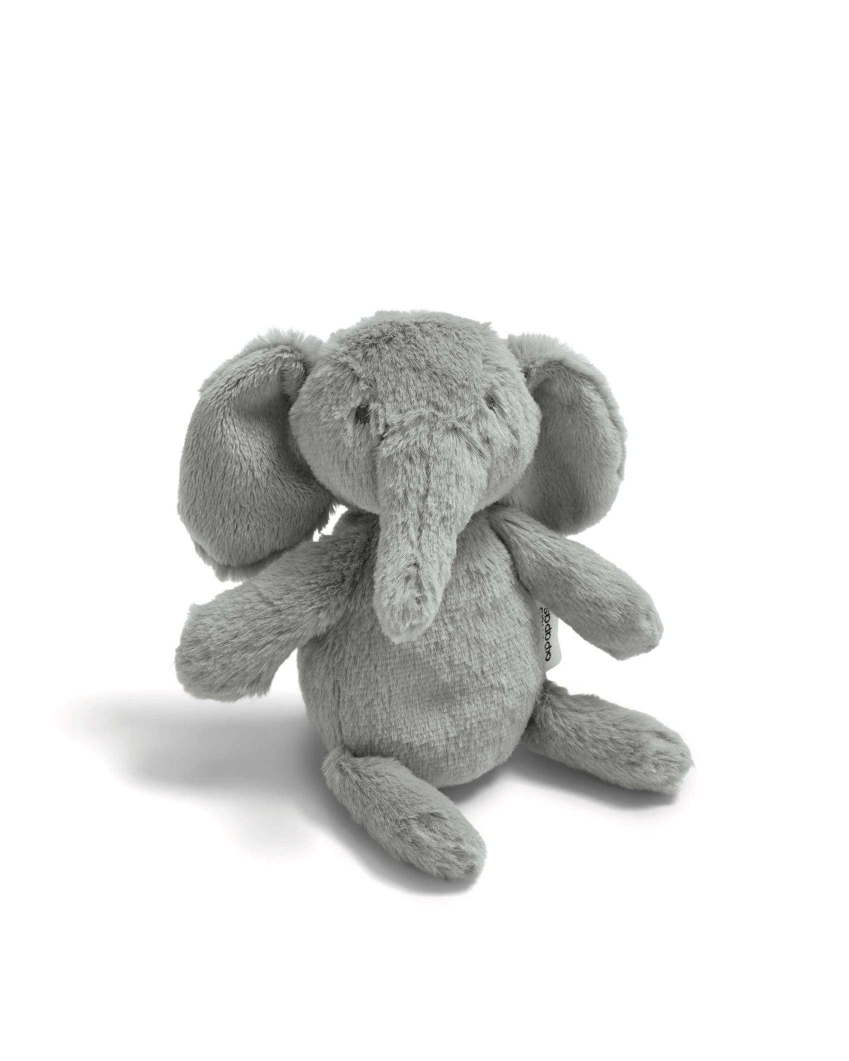 Mamas & Papas Super Soft Plush Beanie Toy, Suitable From Birth, Welcome to the World - Archie Elephant