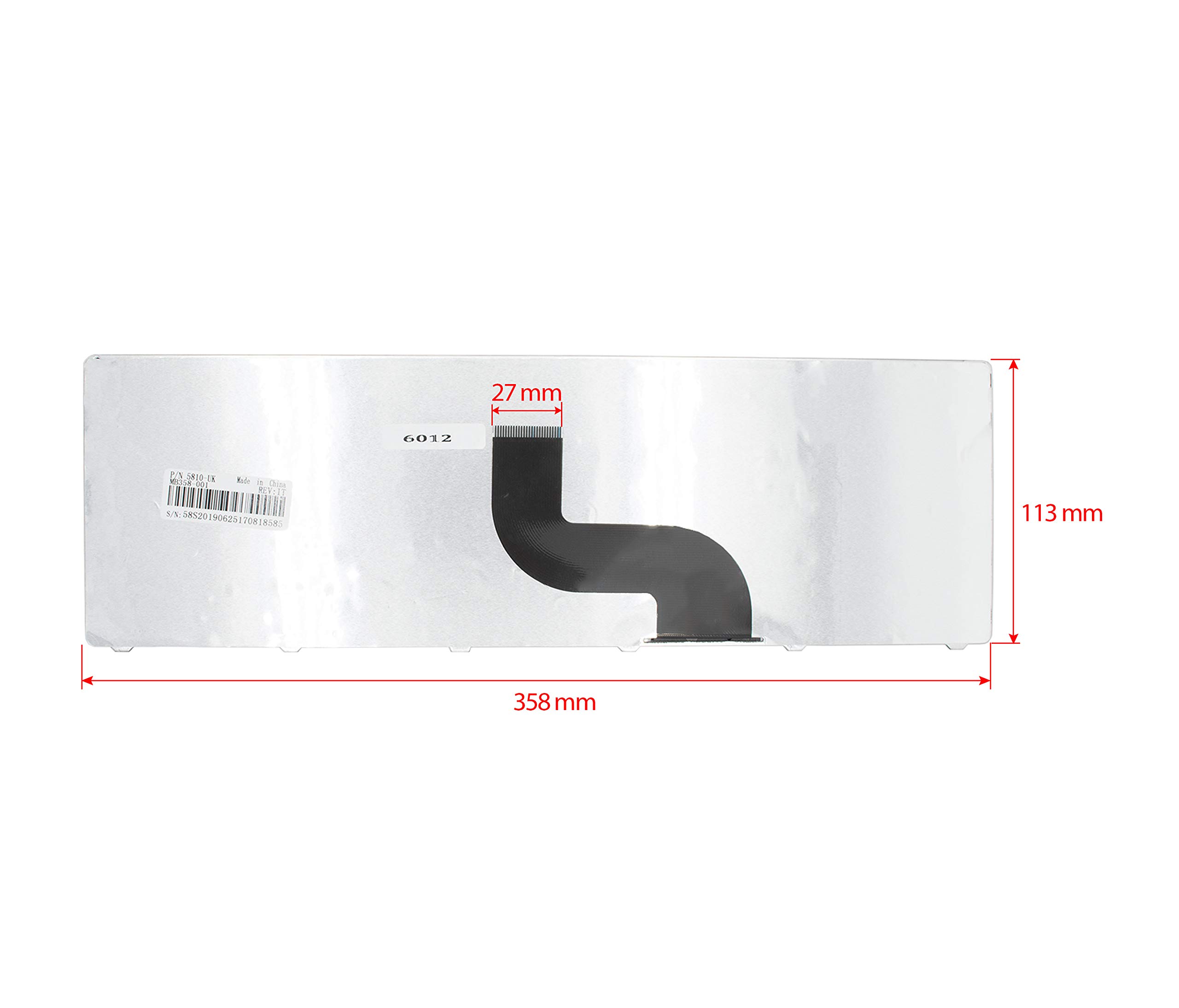 Tastiera ITALIANA compatibile con Acer Aspire 7735ZG 7736 7736G 7736Z