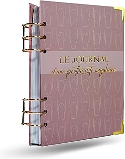 Planner Entrepreneurial Prothésiste Ongulaire – Agenda Non Daté avec Suivi Budget, Objectifs & Gestion Clients – Kit Complet pour Développer et Gérer son Activité – Format 21x14,2 cm