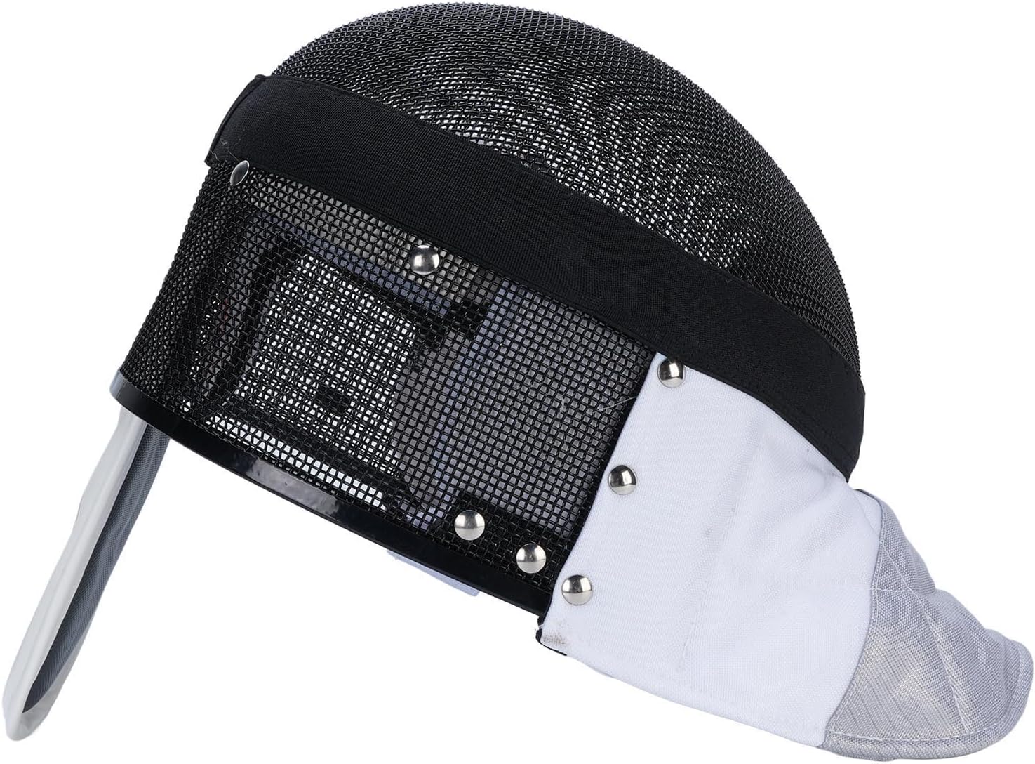Fencing Mask, Breathable Detachable Lining, Full Coverage Helmet, Fencing Protective Gear Face Guard for Competitions