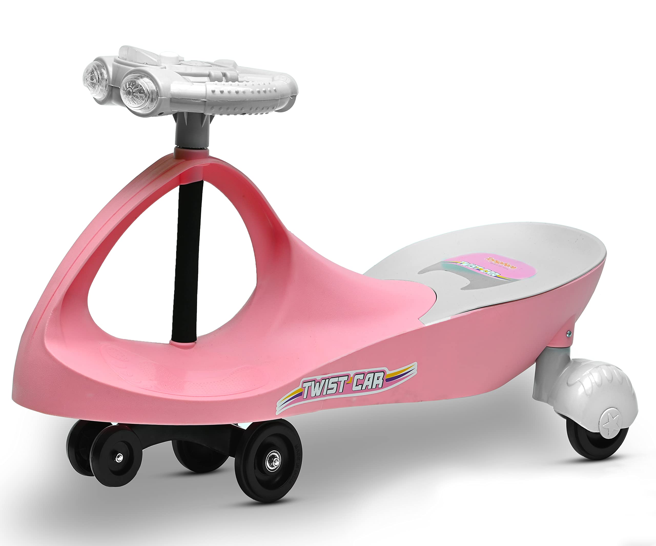 Pandaoriginals Premium Plasma Car/Toy Ride Car/Twister Magic Car Tricycle |Strong & Durable Swing Car Ride on Musical | ISI Certified as per International Standards (Pink) (B0BRHM8HZY) Amazon Price History, Amazon Price Tracker
