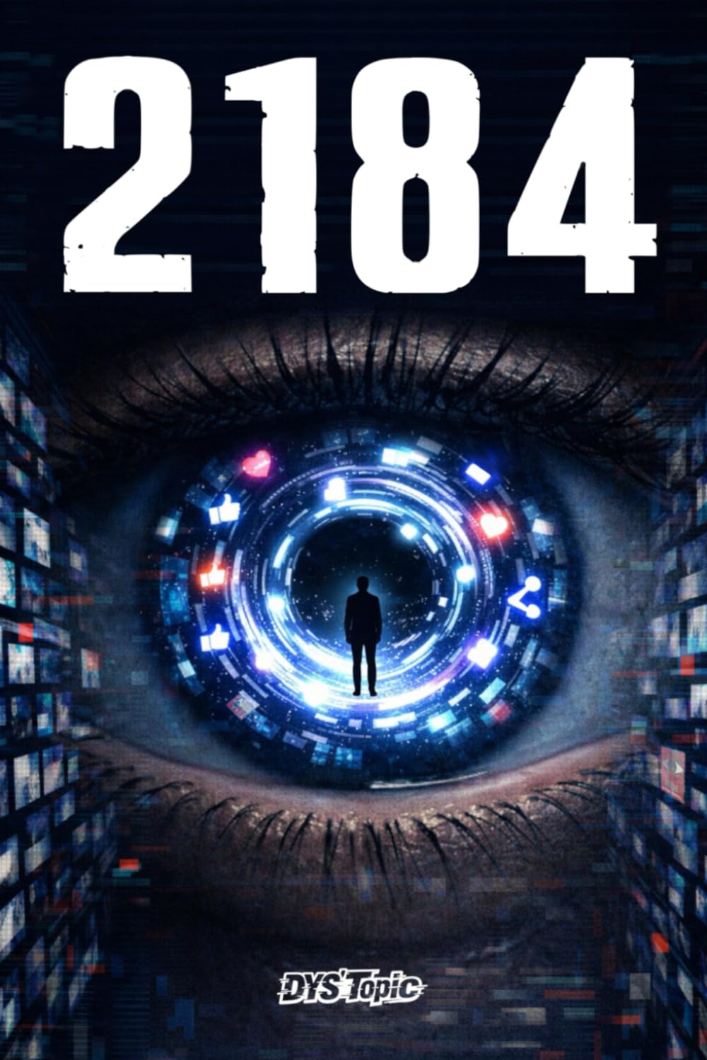 2184: Dystopie YA adaptée DYS (dyslexie) et TDAH - Roman court de 14 à 99ans