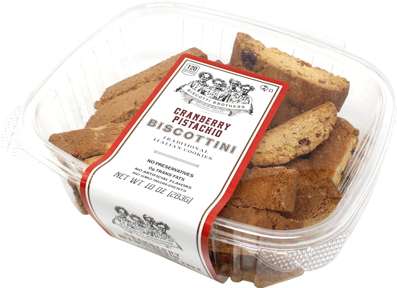 Biscotti Brothers Bakery Cranberry Pistachio Biscottini, 10 Ounce