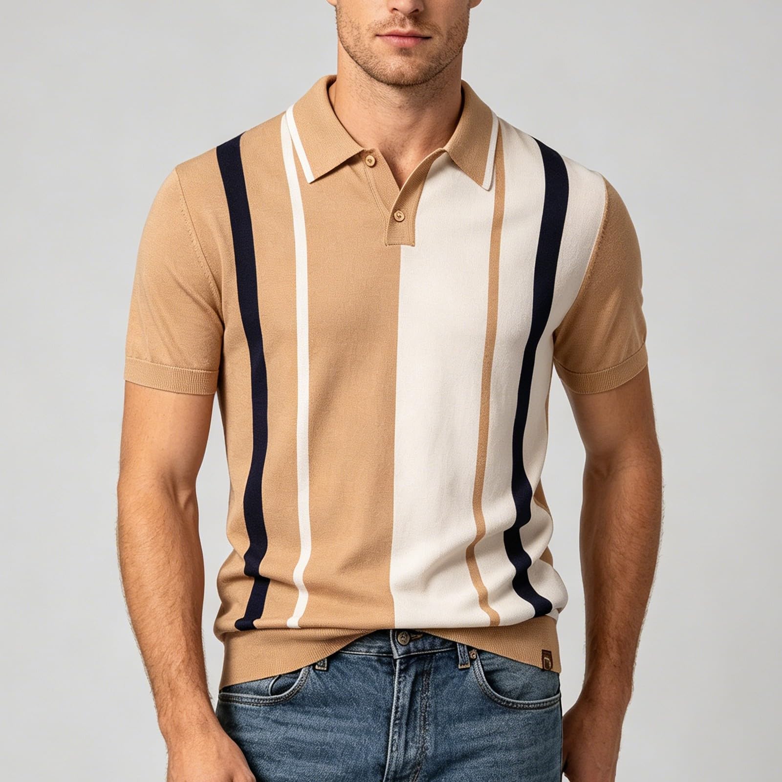 Camisa Manga Corta Hombre Verano Hombre Compresión Tropical Playa Casual Talla Grande Printed Button Down Shirt
