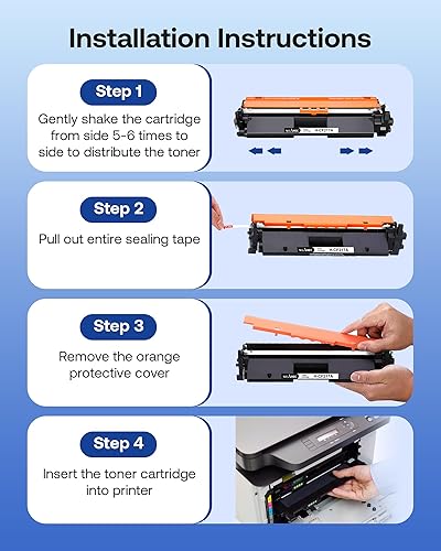 Miniatura 4 de Cartucho de tóner de repuesto compatible para HP 17A CF217A con impresora Laserjet Pro MFP M130a M130fn M130fw M130nw Laserjet Pro M102a M102w