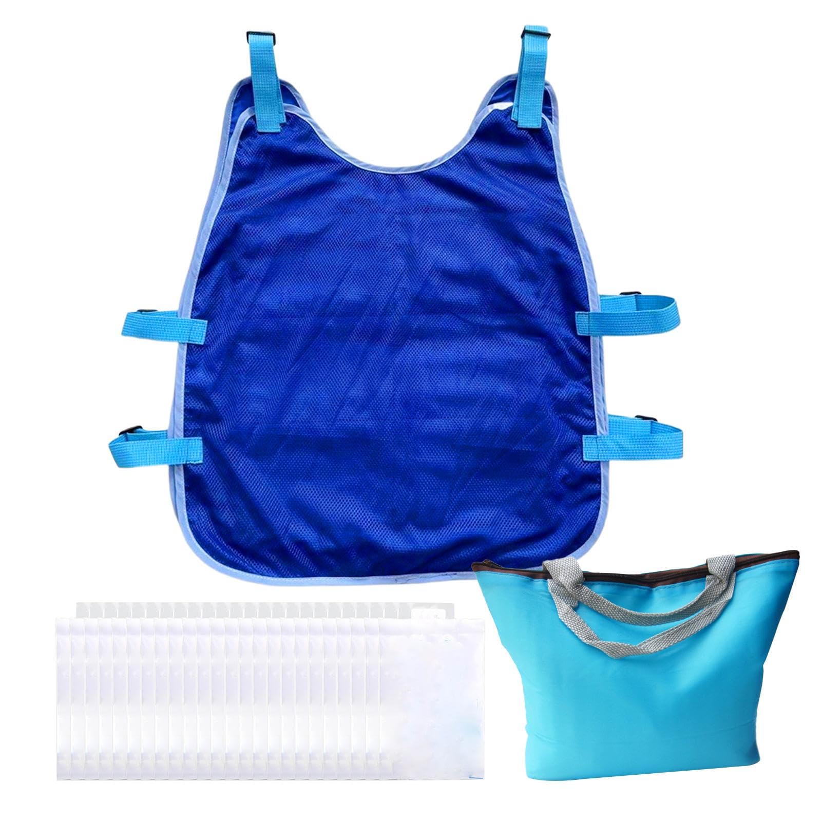 shengyi Chaleco refrigerante, chaqueta de hielo frío, camisa fresca evaporativa de agua, ropa protectora de alta temperatura para deportes y senderismo