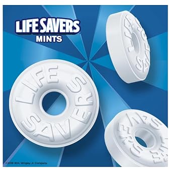 Life Savers Sugar Free Variety Pack - Pack of 2 - One of Each Flavor - Wint O Green and Pep O Mint - Delicious Variety - Perfect for Sharing