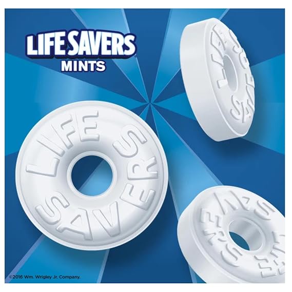 Life Savers Sugar Free Variety Pack - Pack of 2 - One of Each Flavor - Wint O Green and Pep O Mint - Delicious Variety - Perfect for Sharing