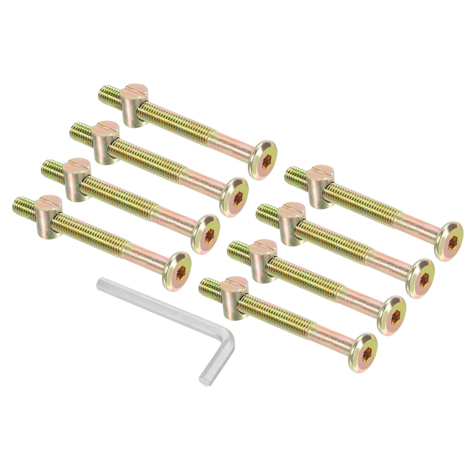 PATIKIL M8 x 80mm Bunk Bed Bolts
