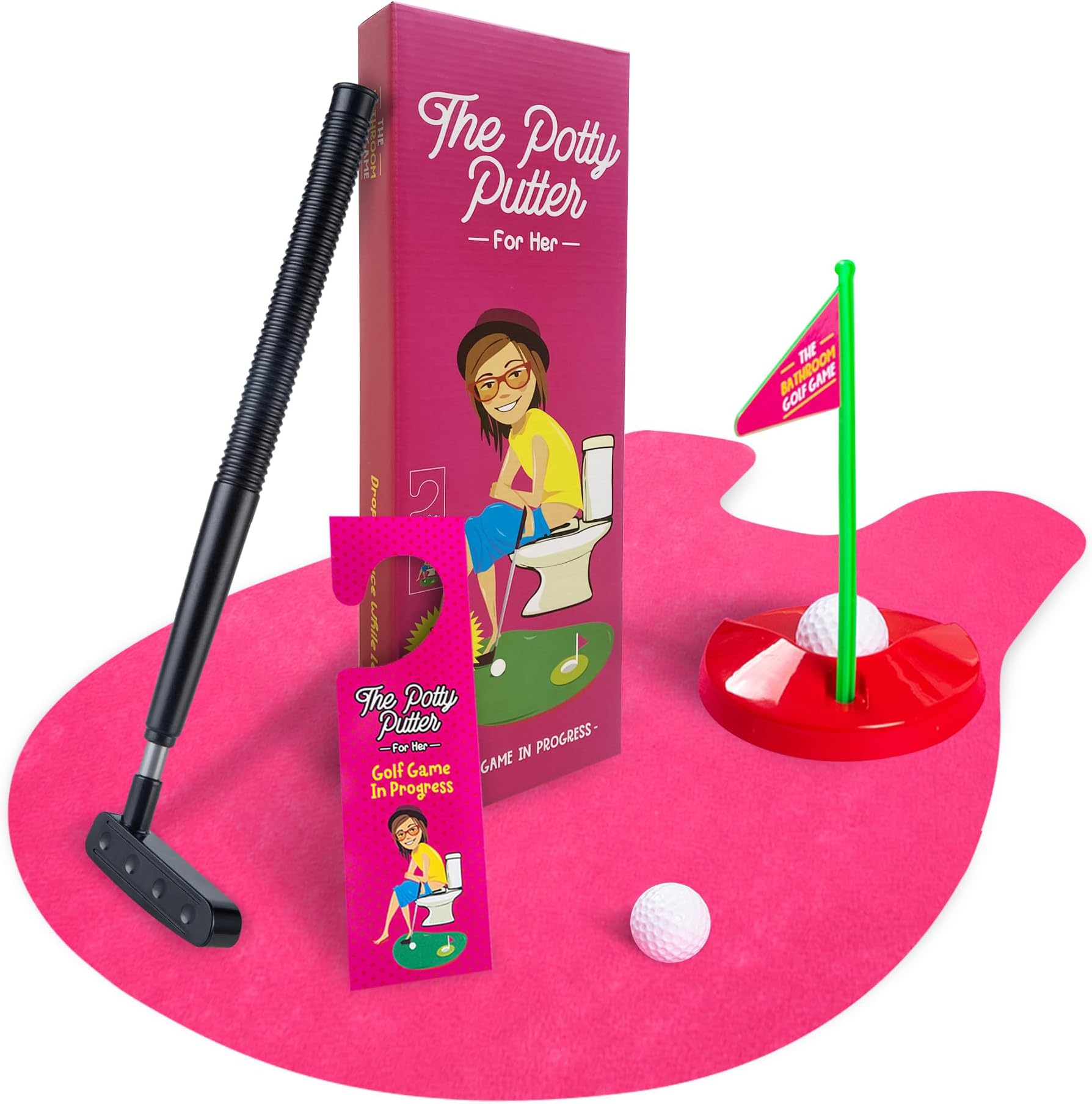 Shit N Stroke - Potty Putter Bathroom Golf