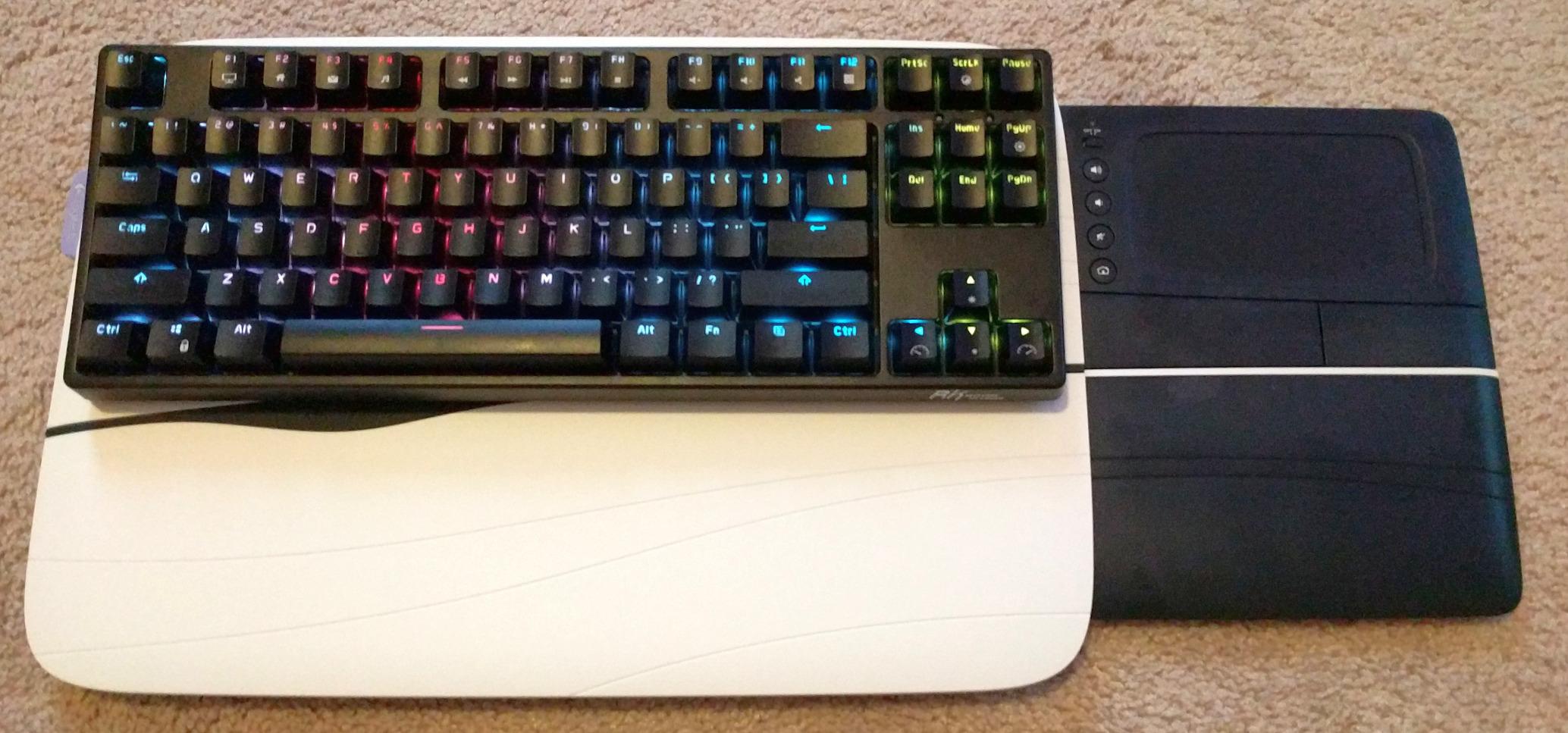 Great for a couch keyboard