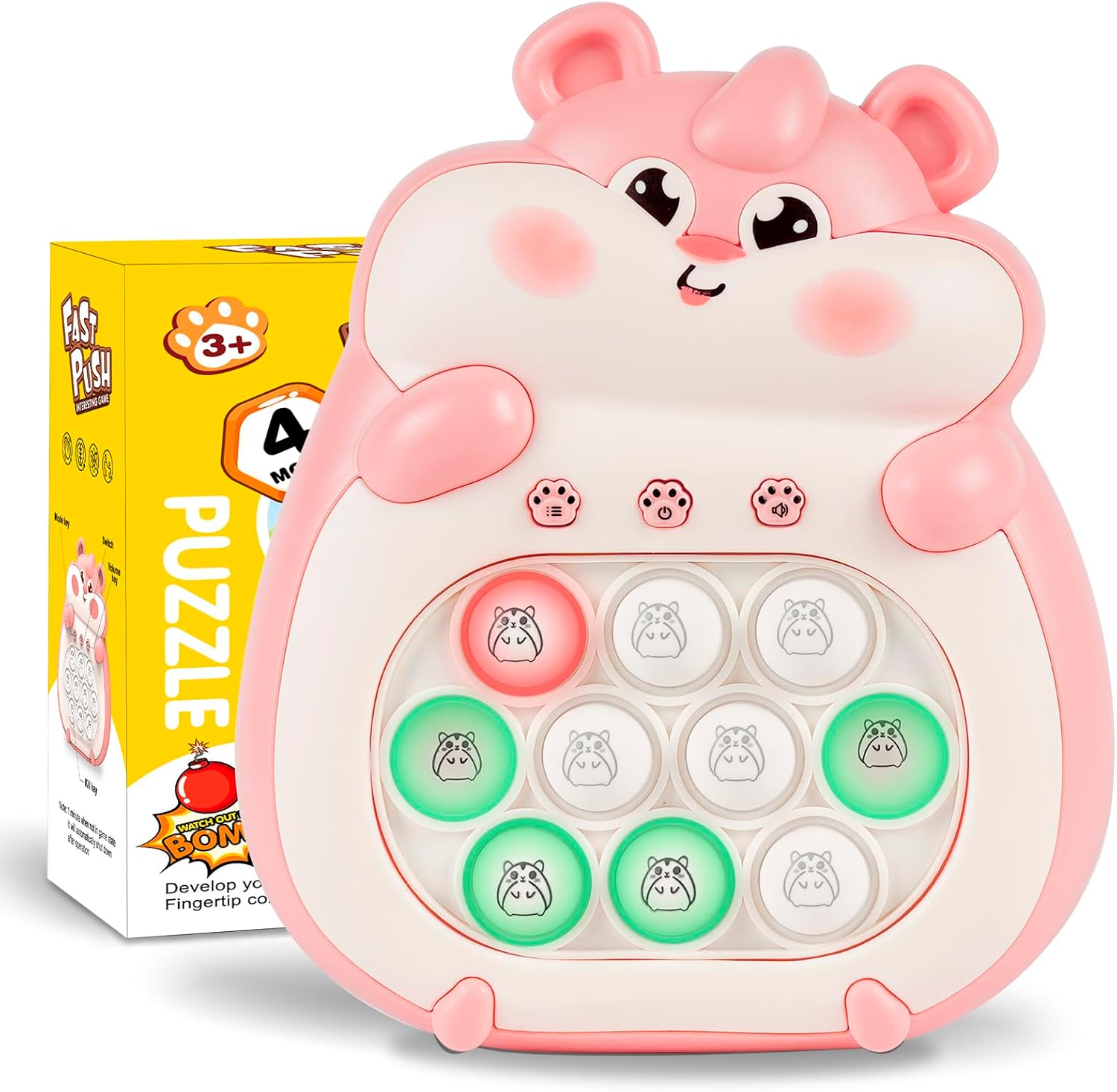 Fast Push Game, Stocking Stuffers for Kids 812, Fidget