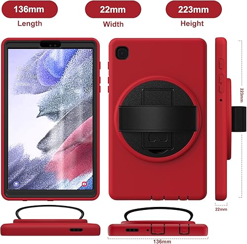 Vista 38 de ORIbox Defender - Funda para Samsung Galaxy Tab S8/Tab S7 de 11 pulgadas, protección contra caídas de cuerpo completo, parachoques 3 en 1 a prueba