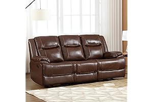 Exquisite Genuine Leather Sofa: Unparalleled Comfort and Style