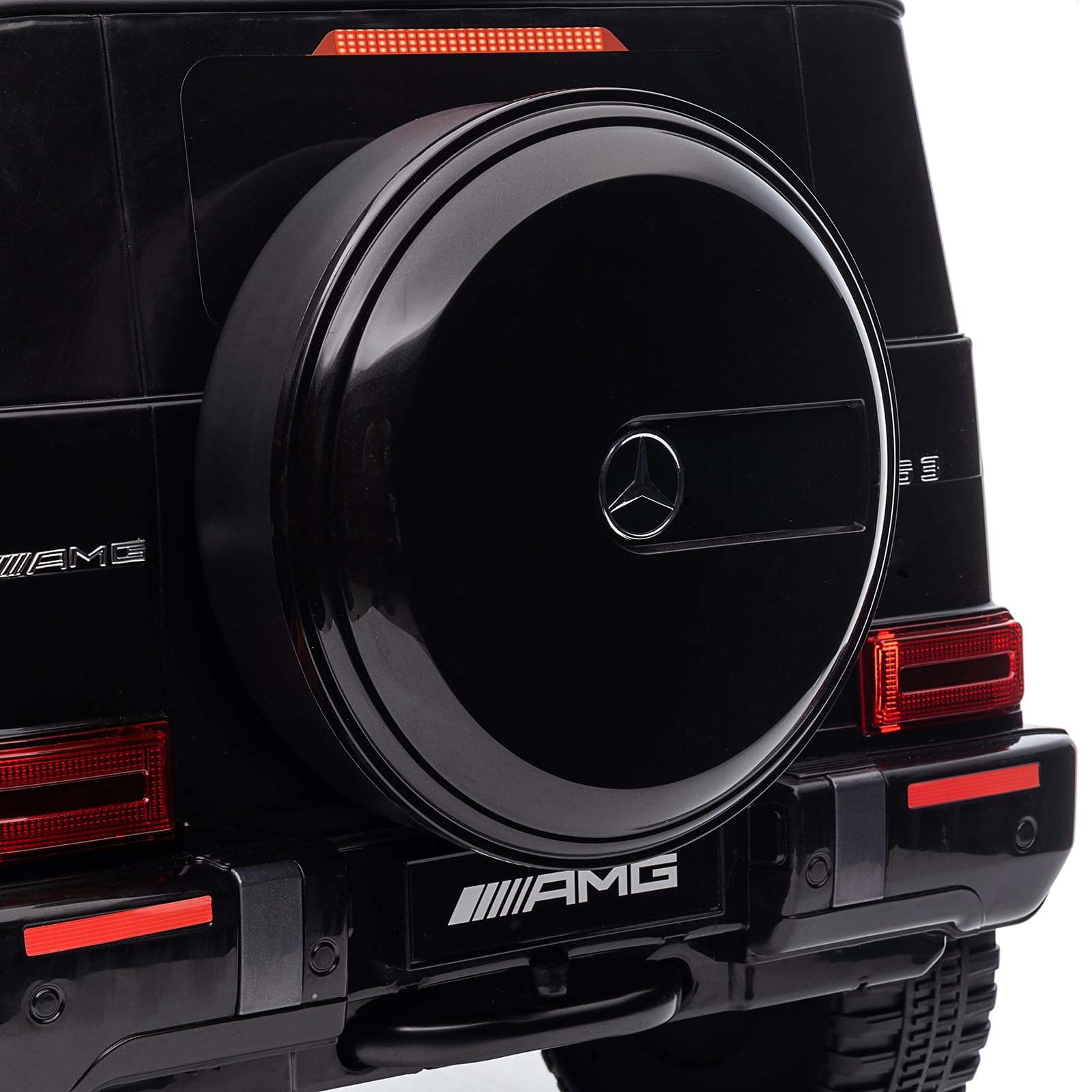 LEADZM Kinder Elektroauto Mercedes G63 AMG,12 V,Elektrische Elektroauto für Kinder Kinderauto Kinderfahrzeug mit Fernbedienung