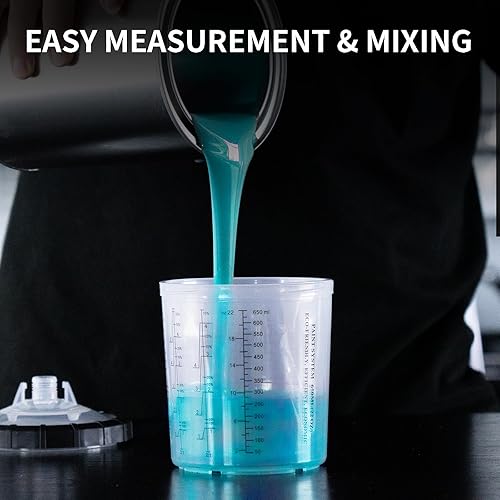 Miniatura 4 de Pistola de pintura de aire DOTOOL LVLP con boquillas de 1.31.51.7mm y regulador de aire, pistolas de pintura R500 para automoción, pistola de