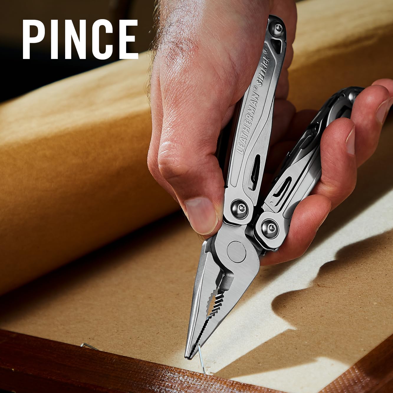Leatherman Sidekick Outil Multifonction - 14 outils - Acier Inoxydable, Étui en Nylon