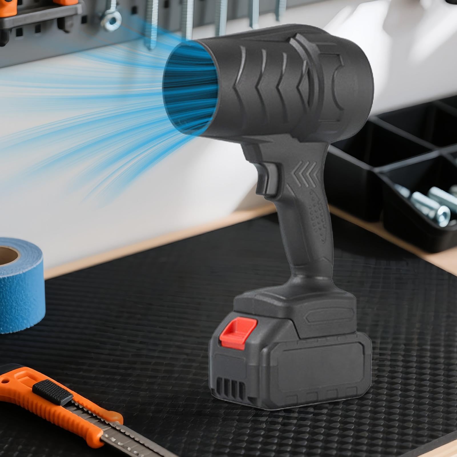 Sèche-Voiture Souffleur Nettoyage Ajustable Cour Et Extérieur