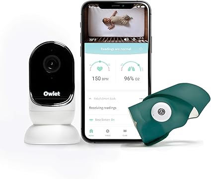 Owlet Babyphone Smart Sock 3 Cam Camera Vieux Rose Amazon Fr High Tech