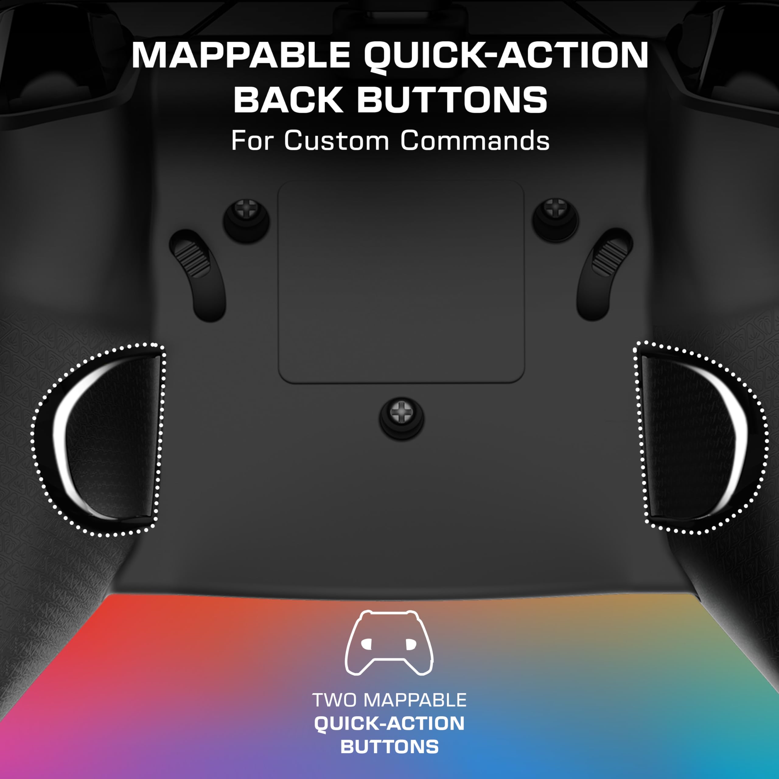 Turtle Beach Afterglow Ignite Mando de juego RGB con cable - Con licencia para Xbox Series X y S, Xbox One y PC con Windows