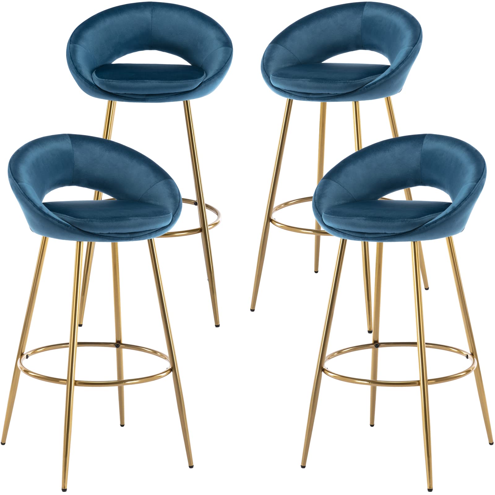Buy chairus Bar Stools Set of 4, 30 Inches Modern Bar Height Stools