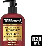 Shampoing TRESemmé Keratin Smooth Blowout pour un contrôle des frisottis et des mèches volantes jusqu'à 72H* 828 ml