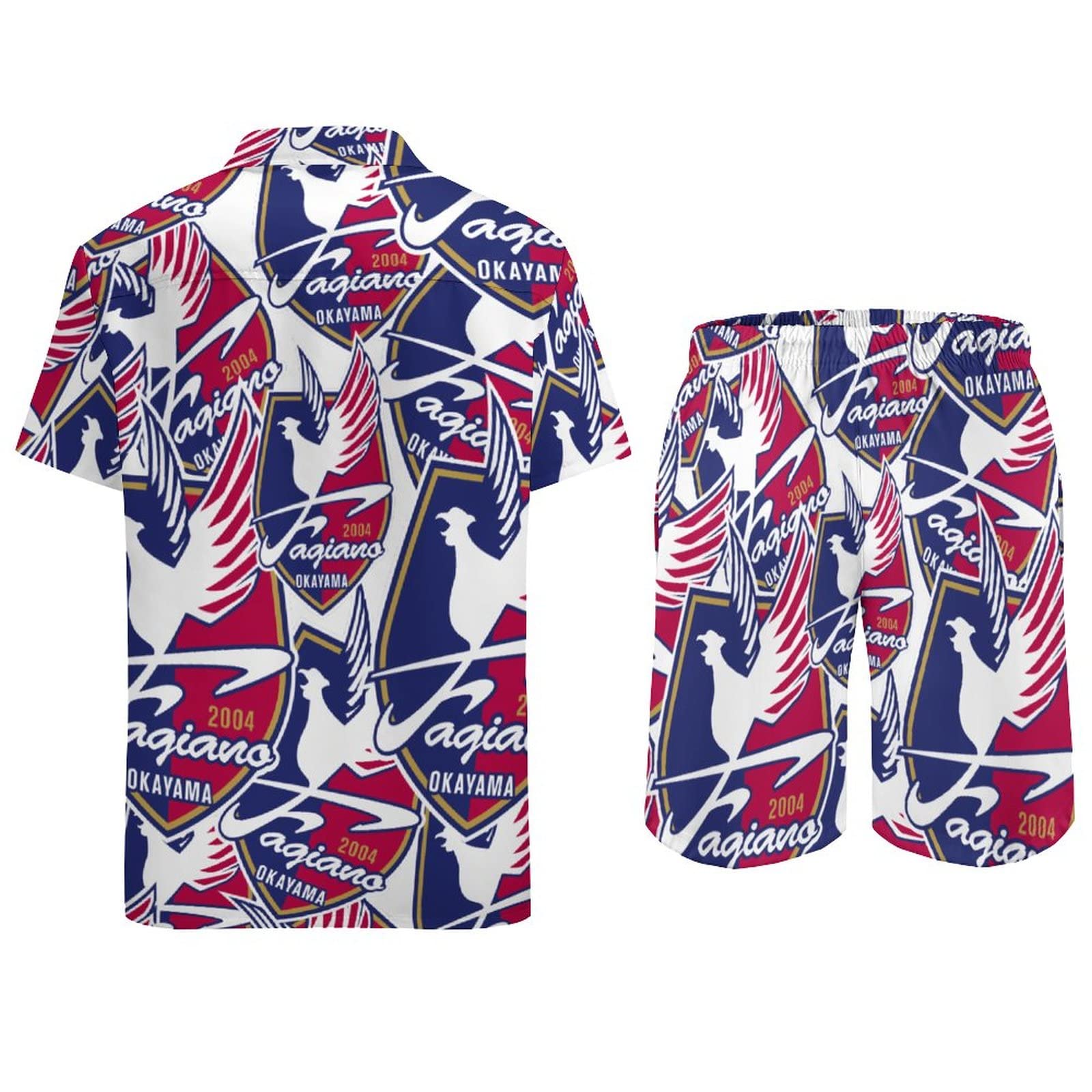 Amazon.co.jp: ファジアーノ岡山FC Tシャツ メンズ 上下セット 半袖