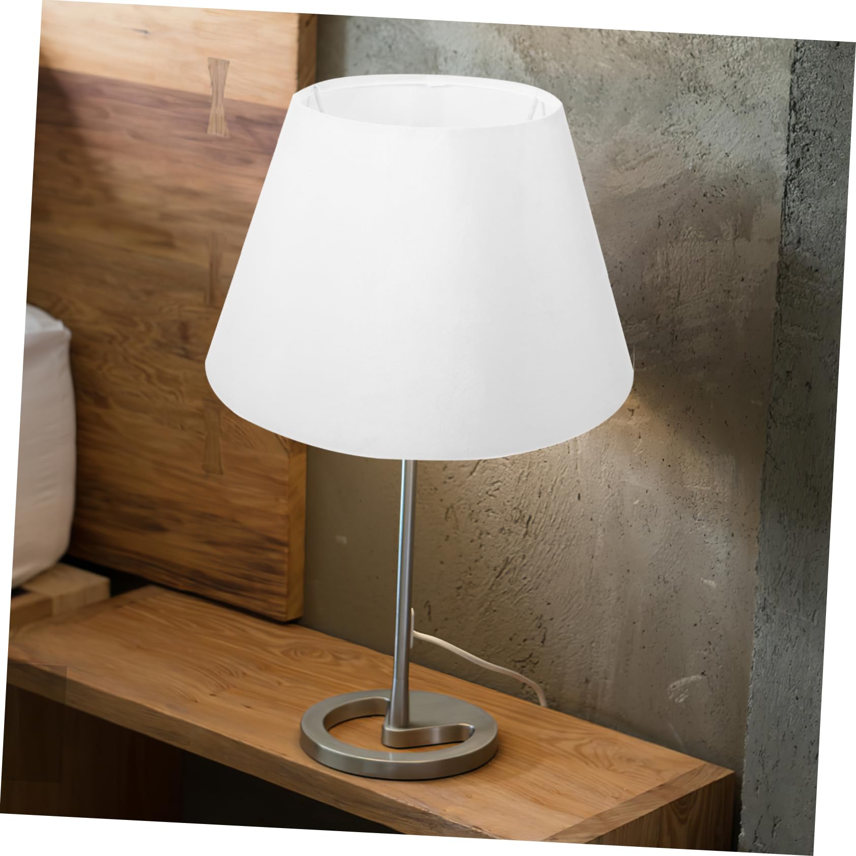 EXCEART Cubierta De Pantalla De Lámpara Elegante Pantalla Para Interior Para Salones y Dormitorios De Instalar y Limpiar