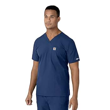 Carhartt 医療用スクラブ メンズM 上下2組セット 介護用 Amazon.co.jp: [Carhartt] 医療用スクラブシャツ Men's Micro