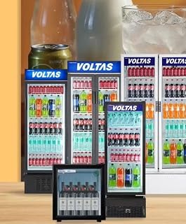 Voltas VC220 Visi 3 Star Automatic Cooler Single Door, 220 Liters, Black