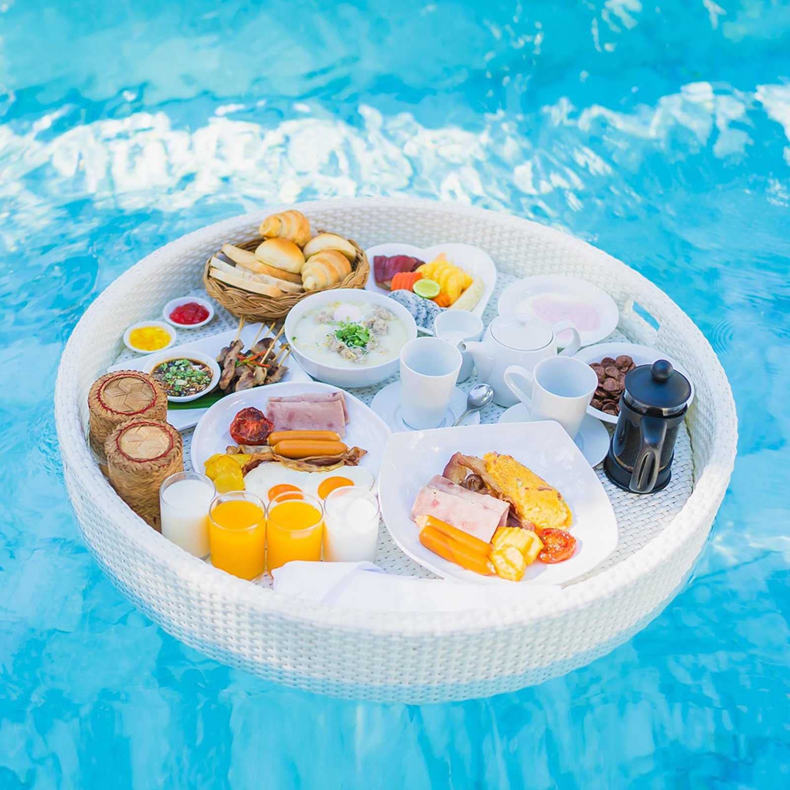Swimming pool floating bar, Swimming Pool Floats(White,80CM)