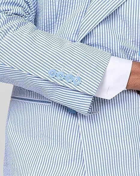 Amazon.co.jp: [Drkobr] メンズ薄いピンストライプスーツダブル