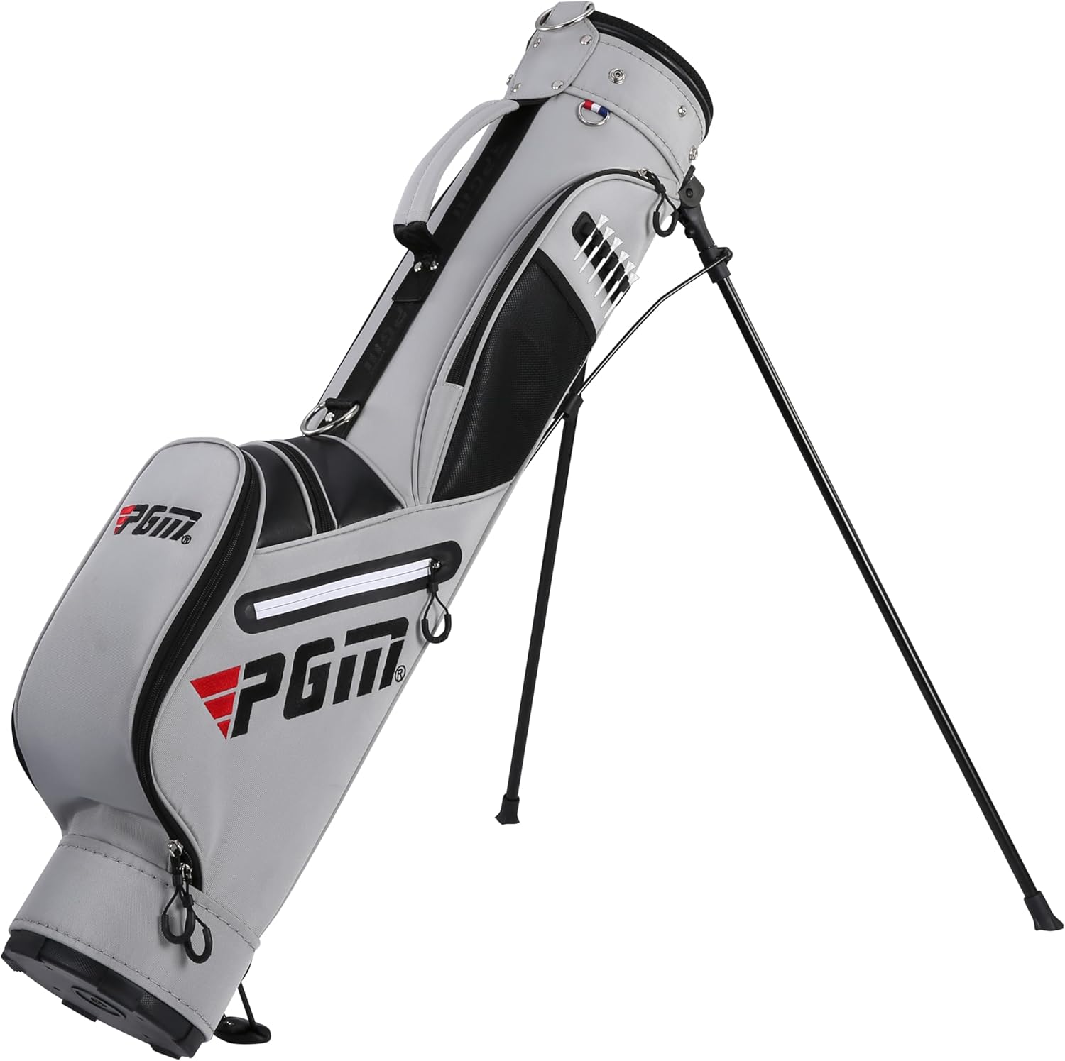 PGM Sunday Golf Stand Bag for Men & Women - Lightweight Pitch Bag with Cooler Pouch & Valuables Pocket for Par 3 & Executive Courses