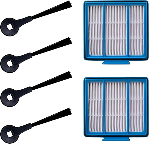 Kit de piezas de repuesto compatible con robot aspirador Shark AV911S EZ IQ R101AE (RV1001AE), IQ R101 (RV1001) AV970 AV993 AV992, paquete de