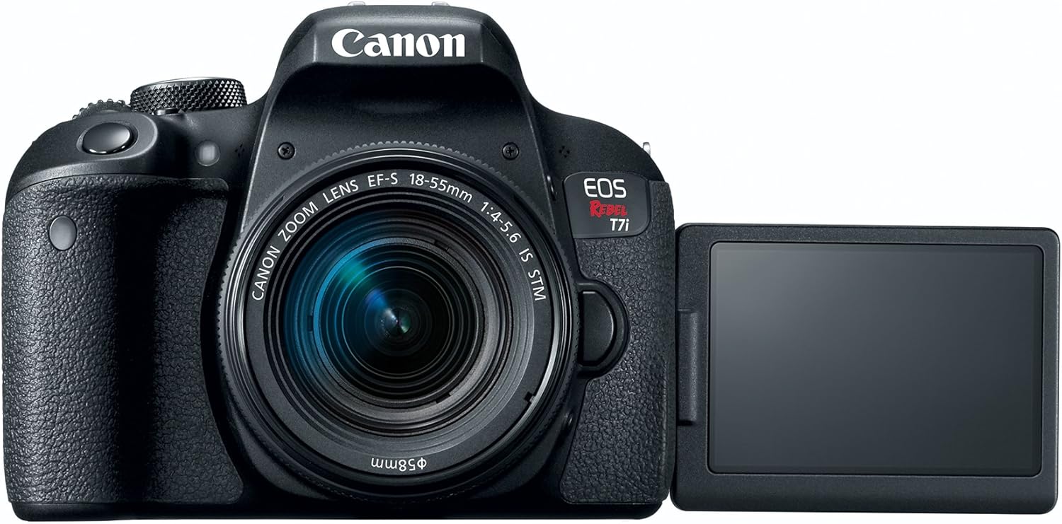 Review Canon EOS Rebel T7i US 24.2 Digital SLR Camera with 3-Inch LCD, Black (1894C002) Amazon Crazy 🔥 Deals Canon EOS Rebel T7i US 24.2 Digital SLR Camera with 3-Inch LCD, Black (1894C002)