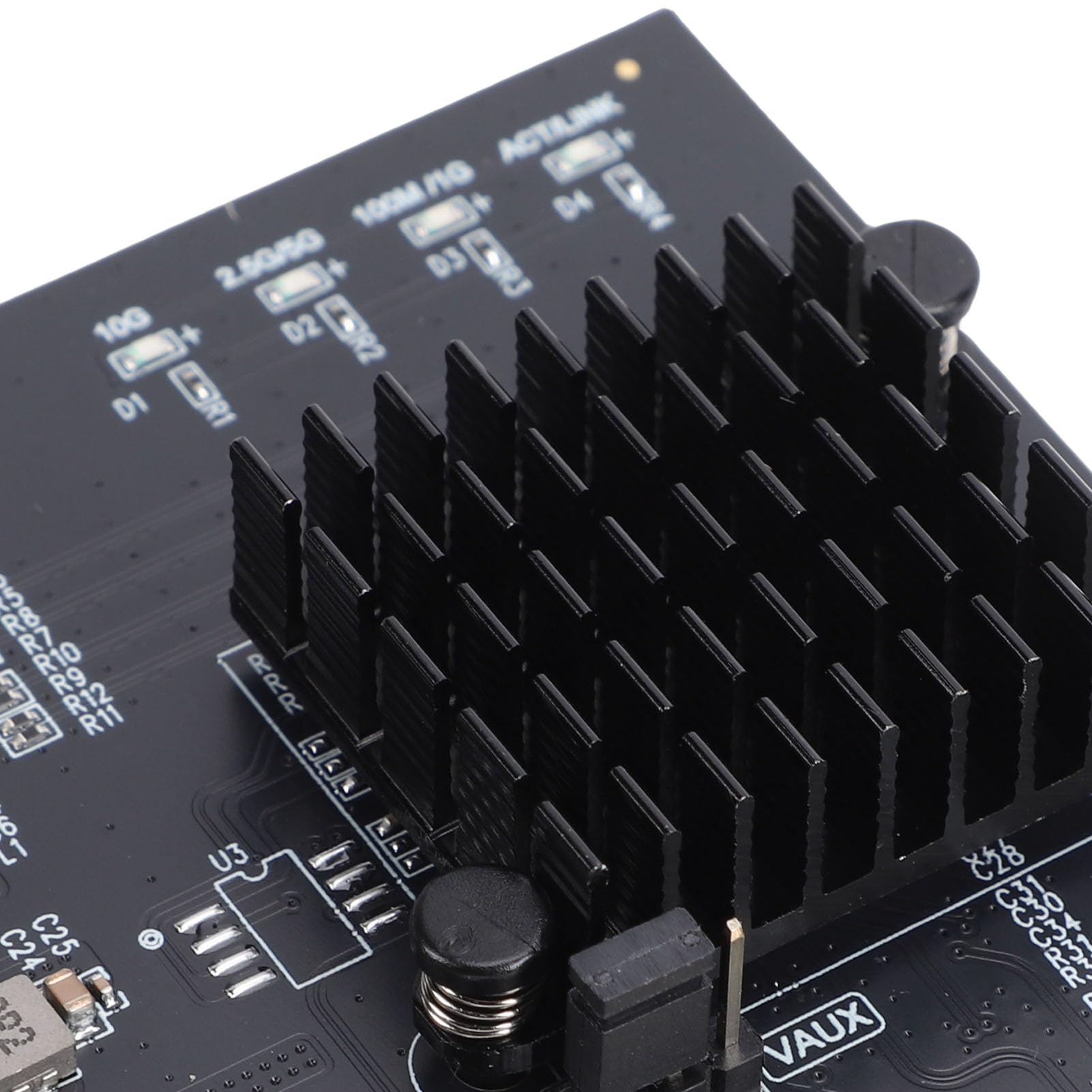Scheda di Rete Gigabit PCIe 4X, Adattatore Ethernet da 10 Gbps con Chip RTL8127AT per Server Desktop PC NAS Data Center 10 11